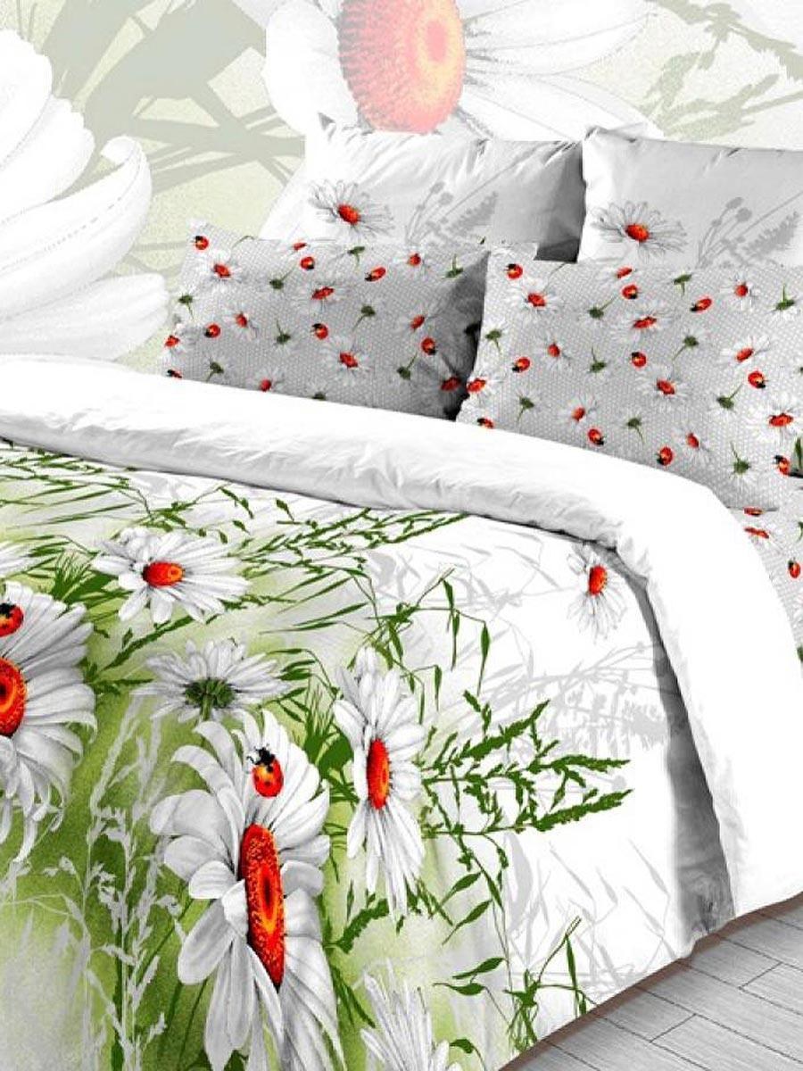 Комплект постельного белья 2сп поплин Шуя