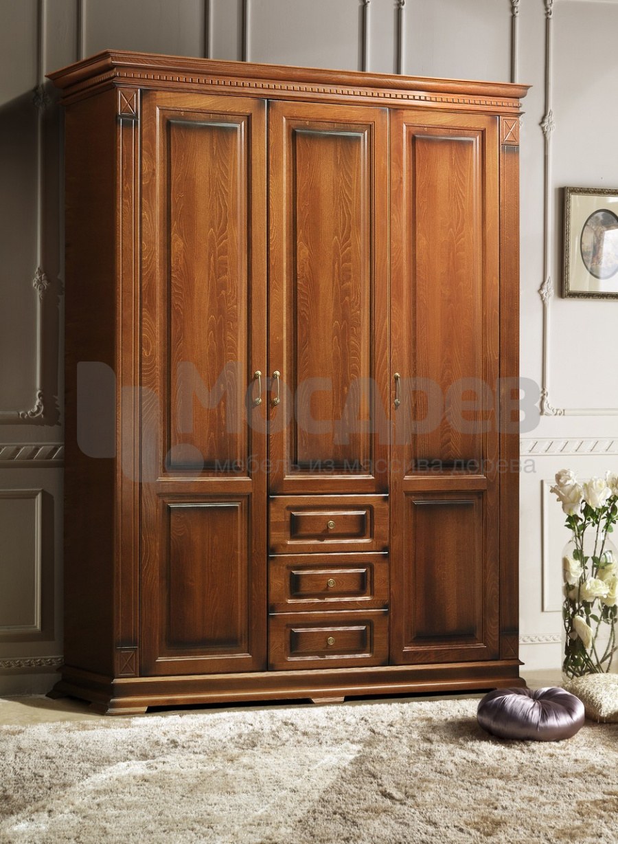 Шкаф «Верди Люкс 3» п487.44