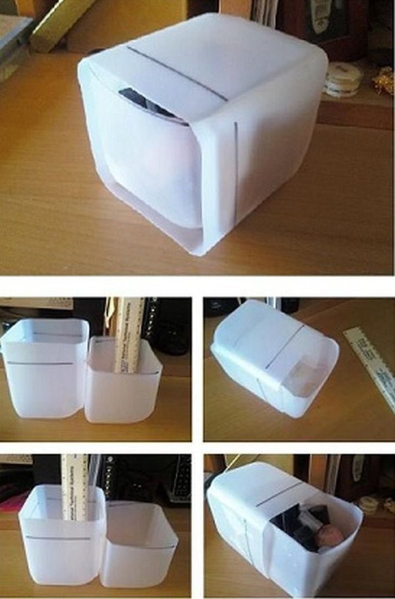 Онганайщер из канистр пластик