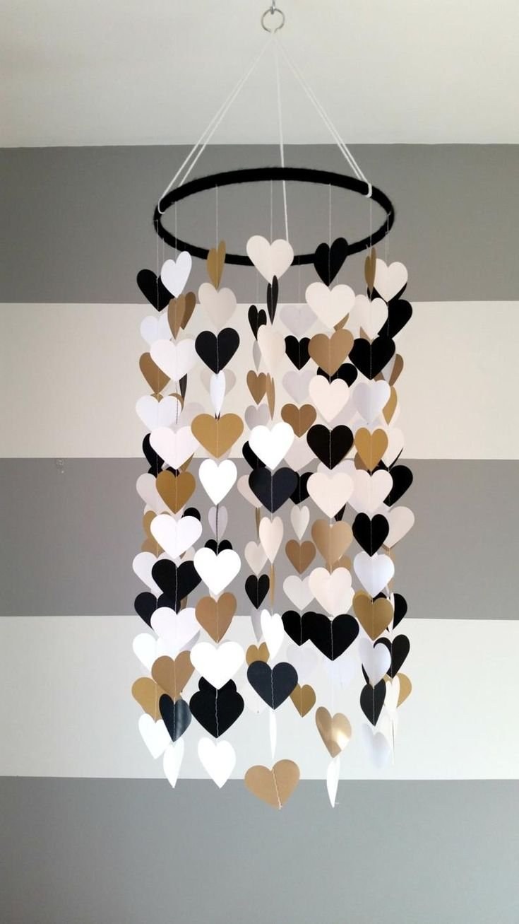 Бумажные гирлянды для украшения интерьера