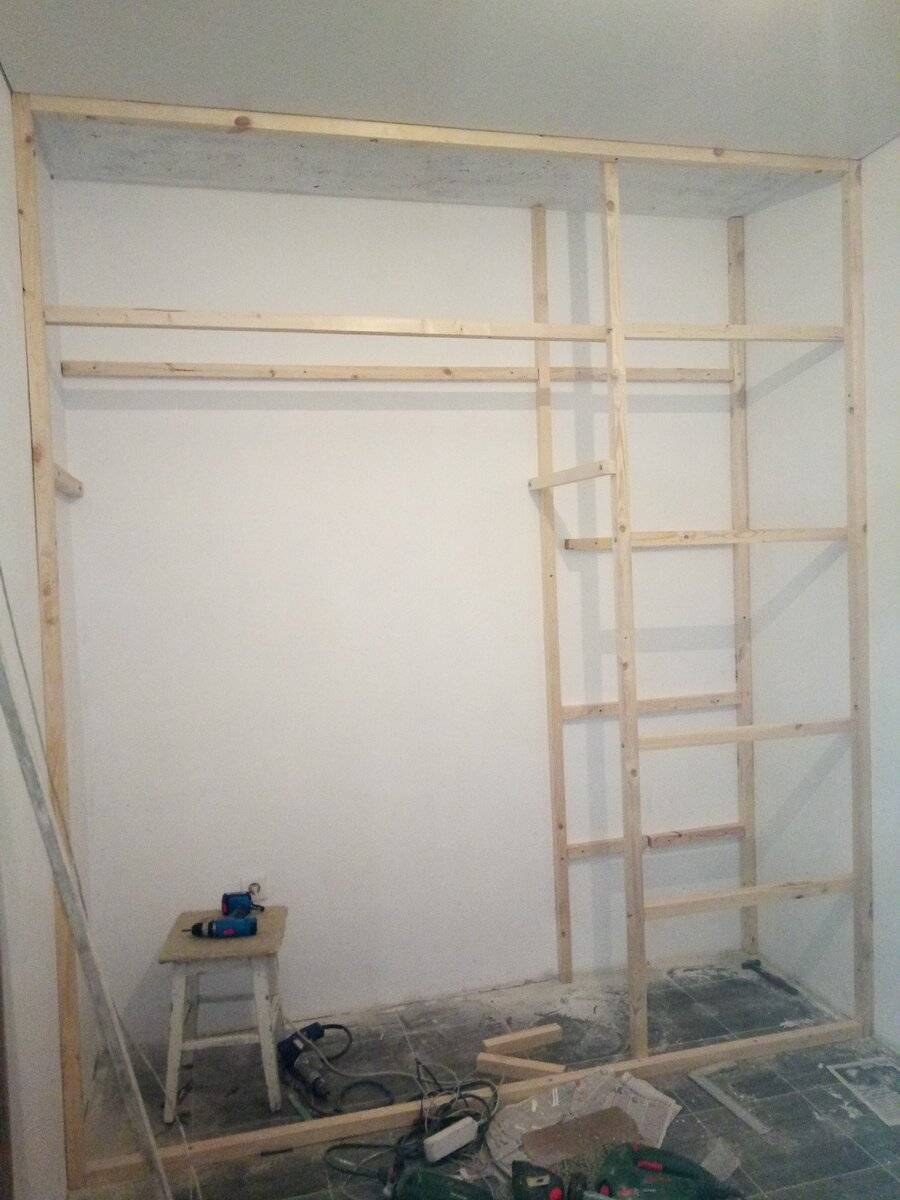 Шкаф из гипсокартона