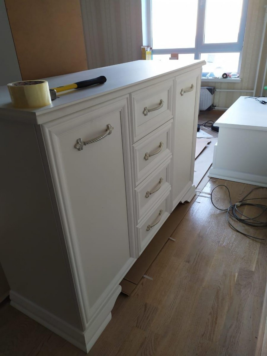 Грация тумба ТВ 1500х451х535