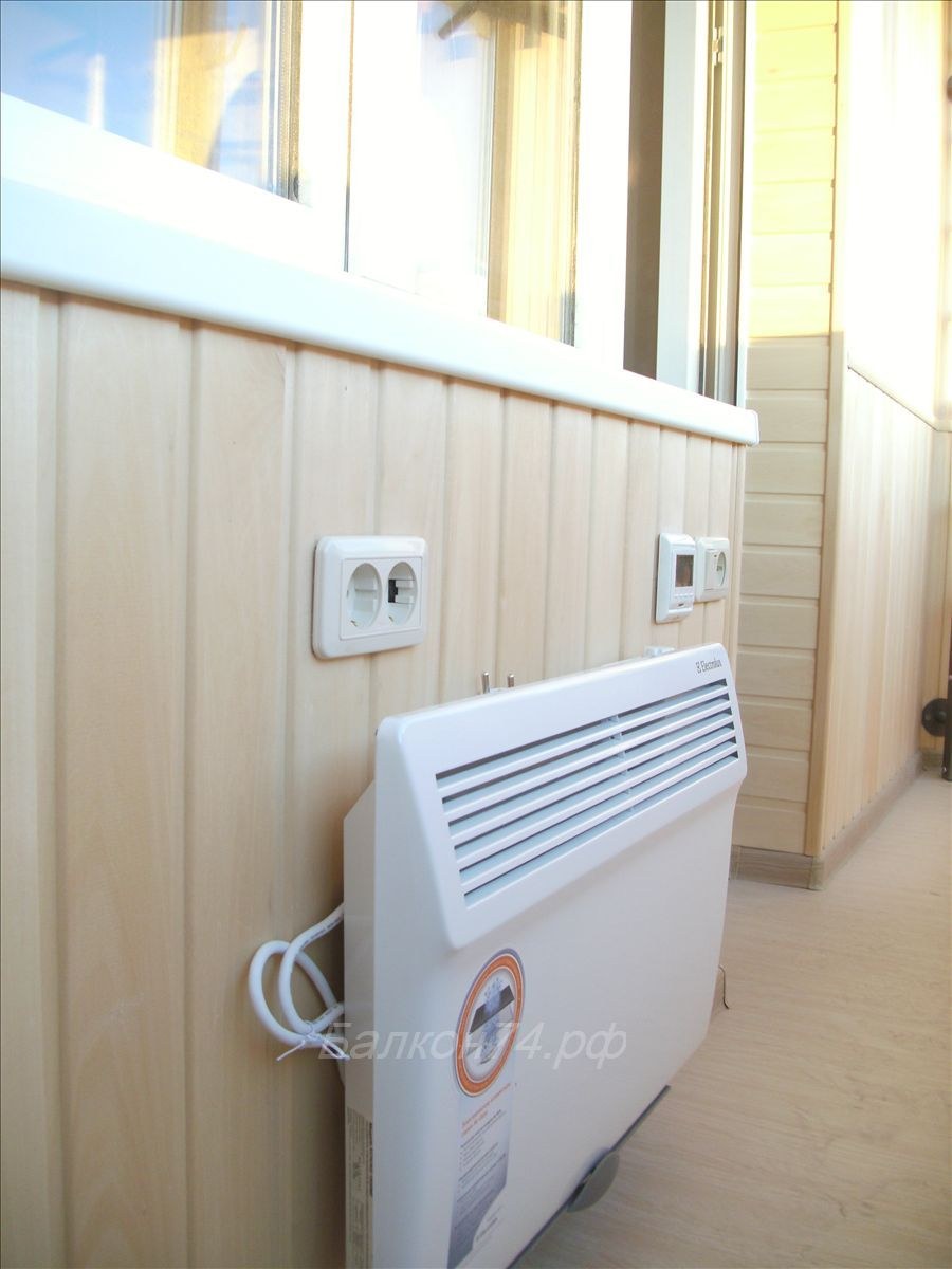 Обогреватель электрический на балкон