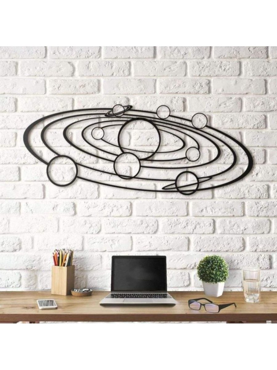 Металлическое панно в интерьере