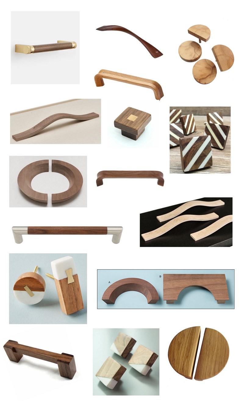 Ручки под дерево для кухни