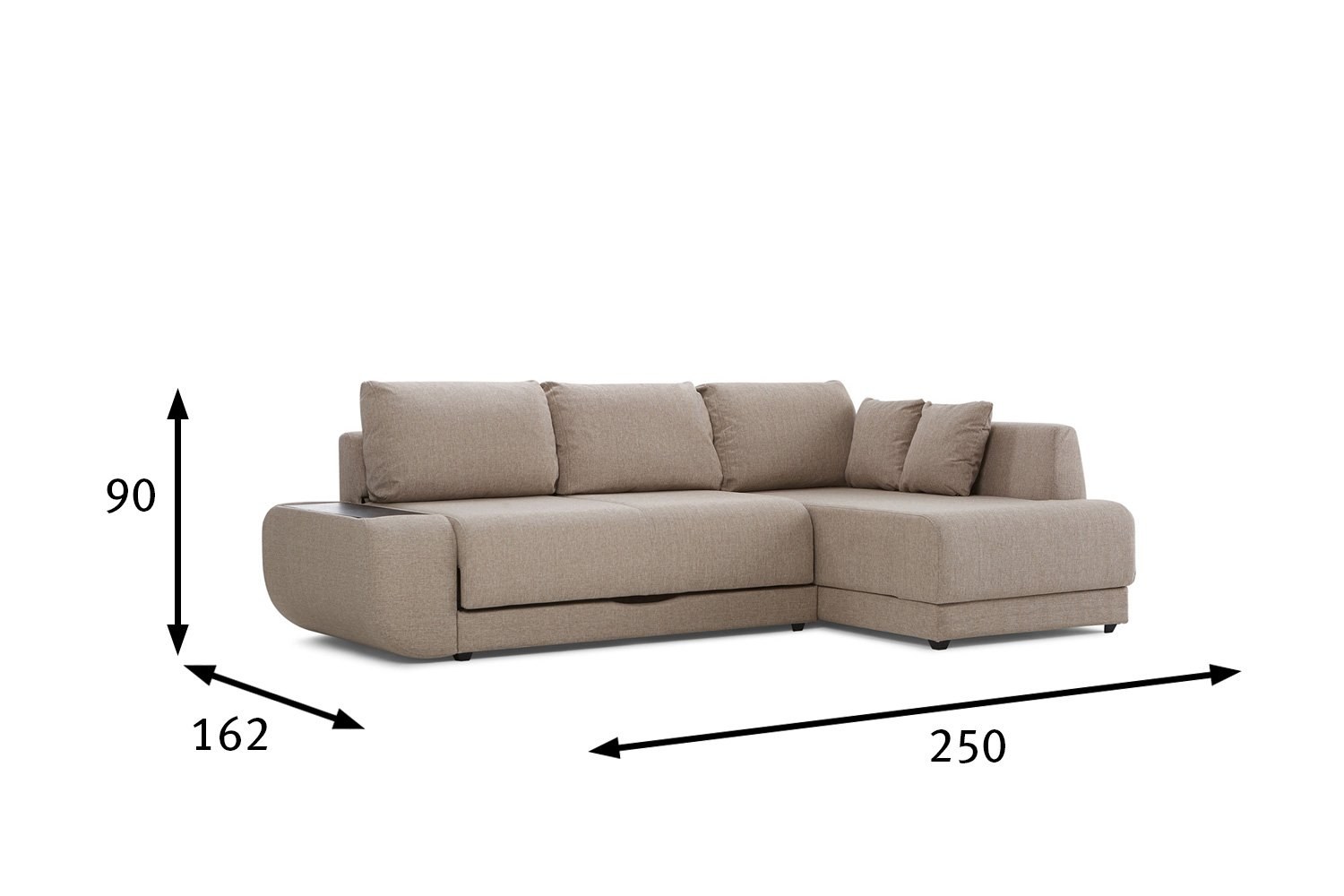 Правый и левый угол дивана
