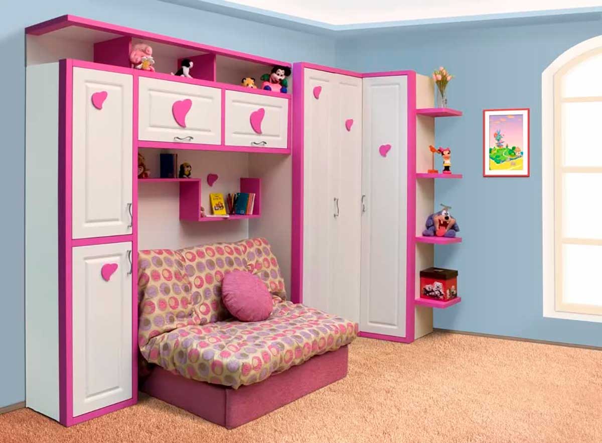 детская мебель в комнату девочке 4 года