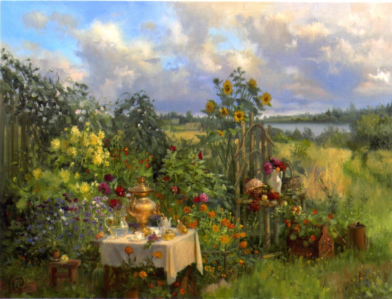 Картины лето известных русских художников