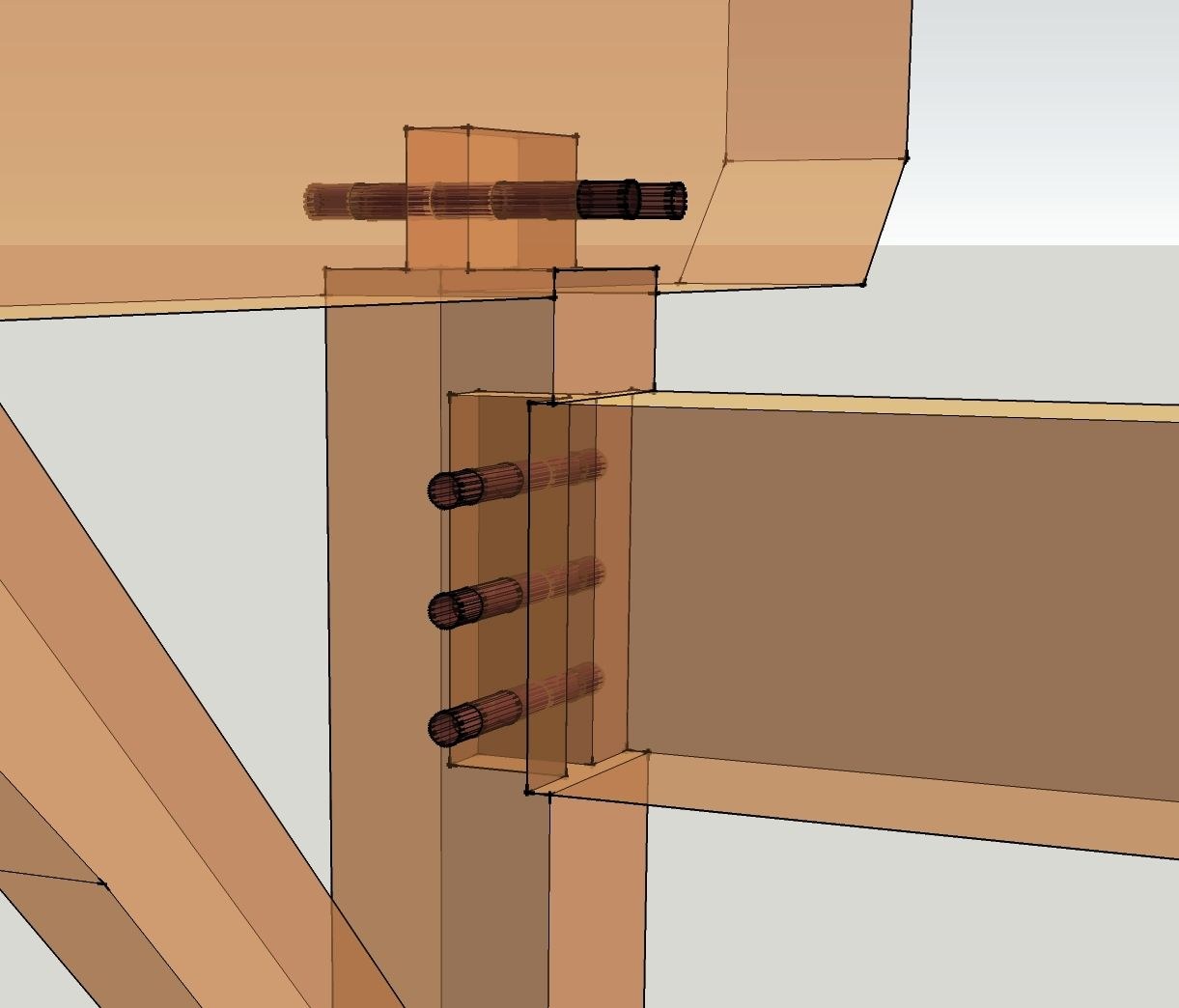 Стык рамы. Стальной крепеж для Тимбер фрейм. Timber frame Joinery. Соединения бруса в Тимбер фрейм. Тимбер фрейм угловые соединения.