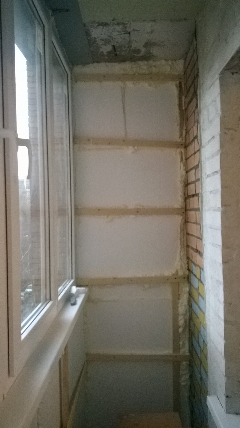 Утеплить балкон под ключ