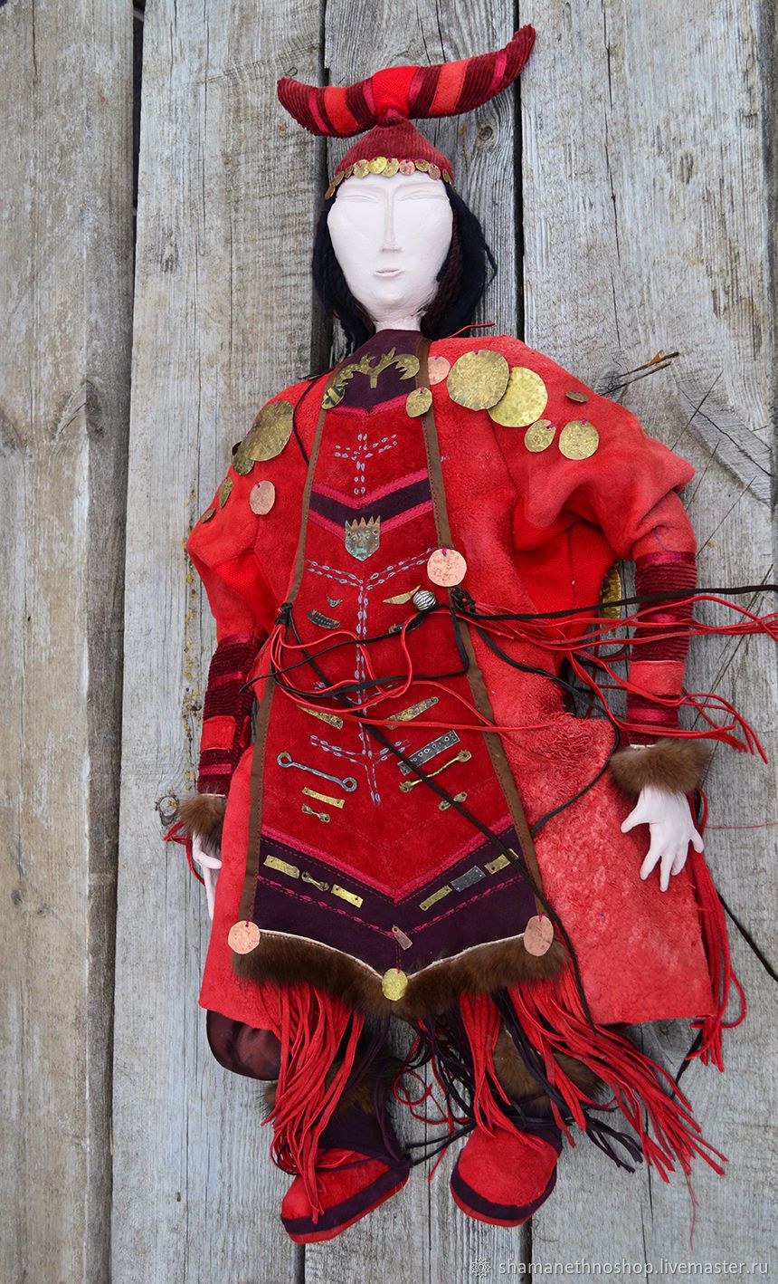 Простые текстильные куклы