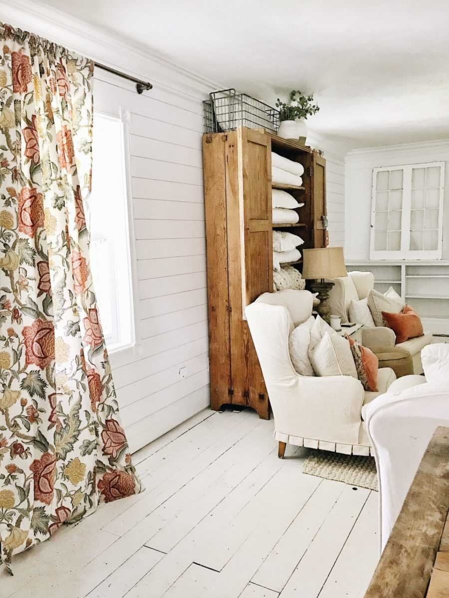 Шторы на кухню в деревенском стиле