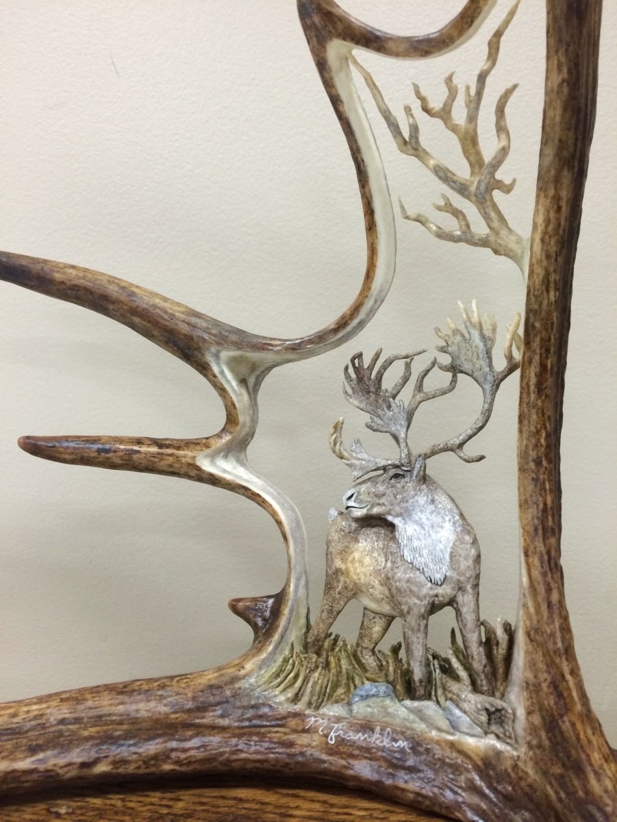 Резьба Рог лося