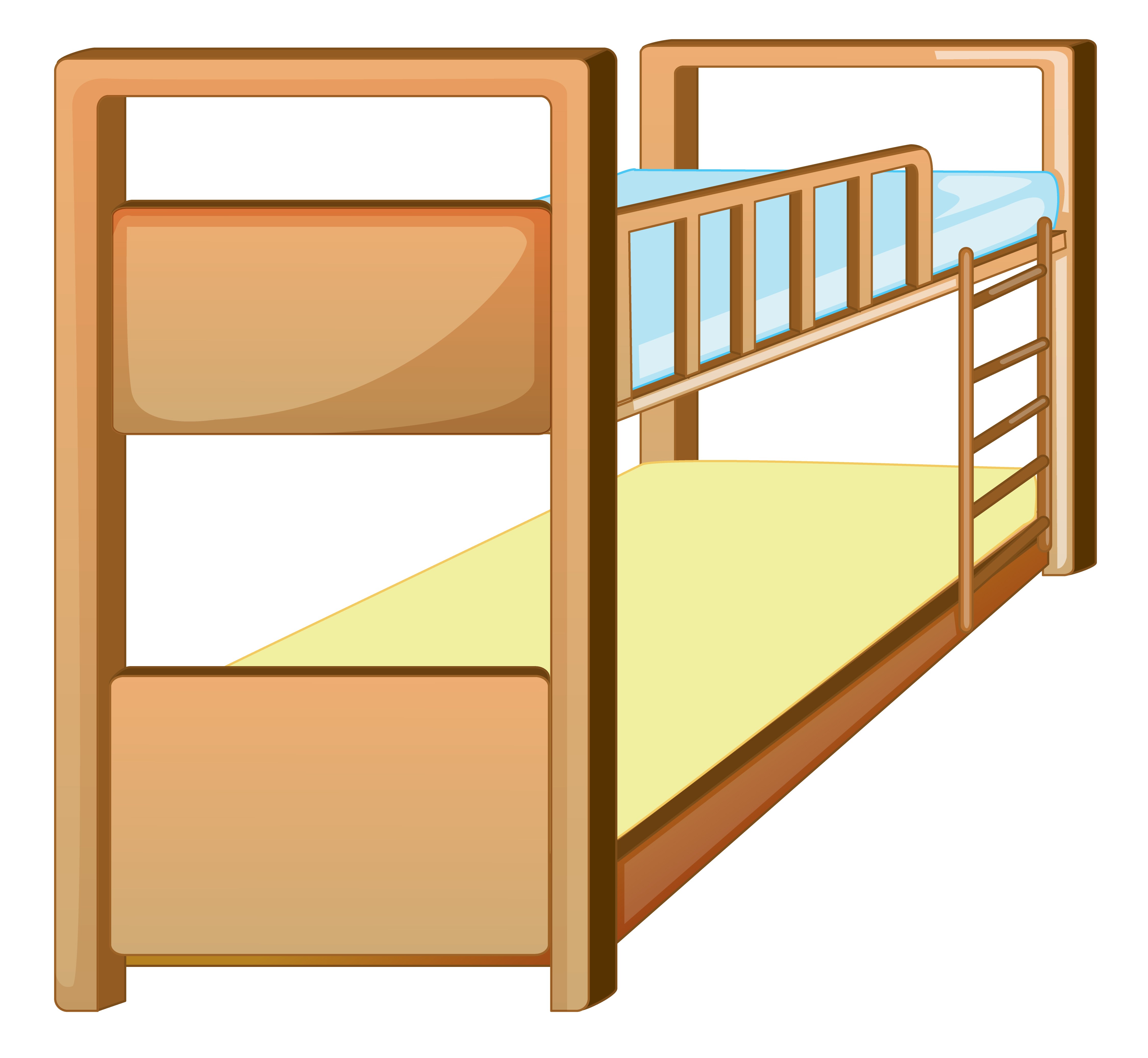 Мультяшная двухэтажная кровать