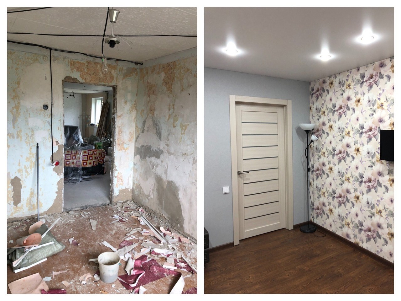 Фотографии ремонта квартир до и после фото