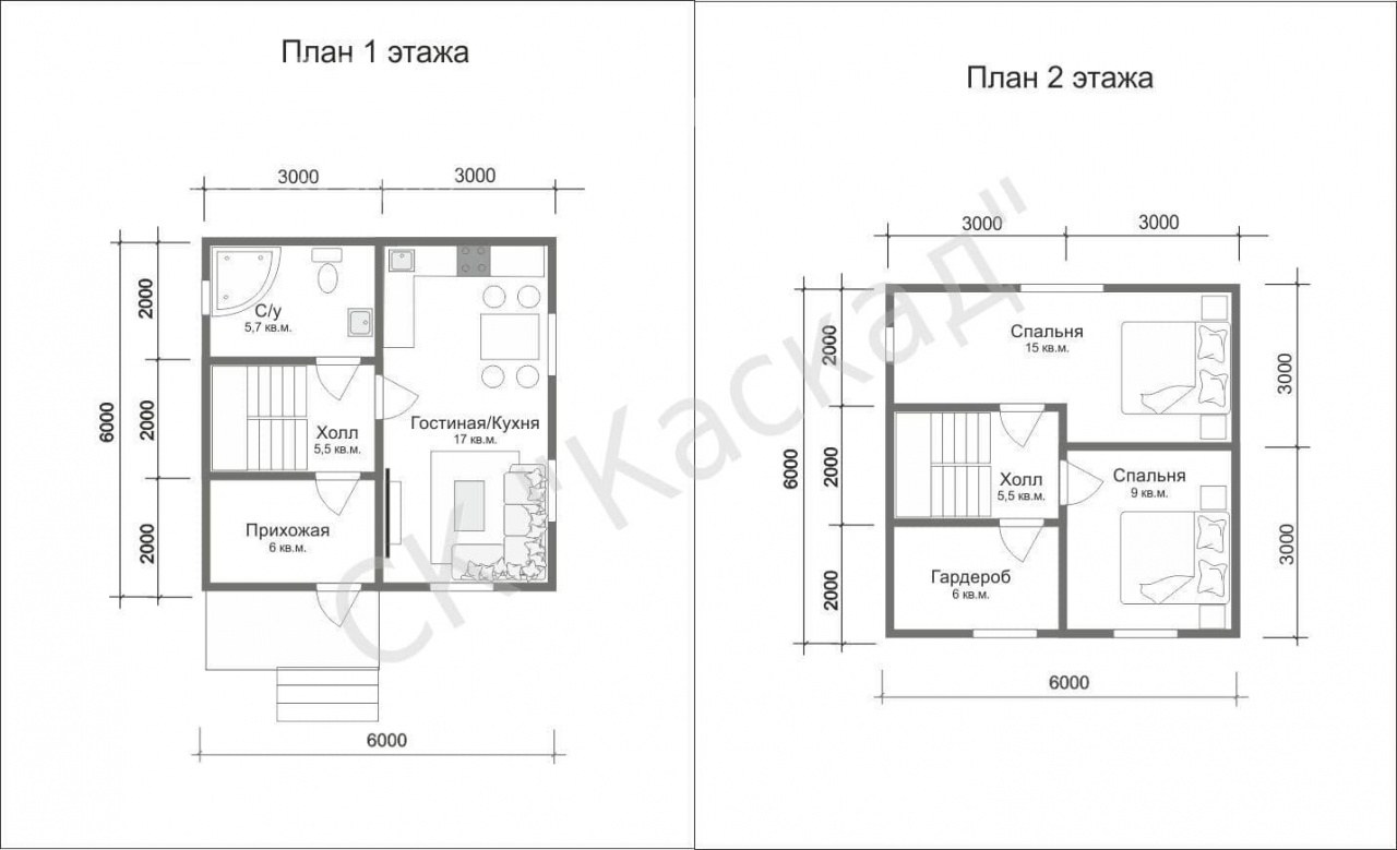 Планировка дачного дома 6х6 (65 фото) - красивые картинки и HD фото