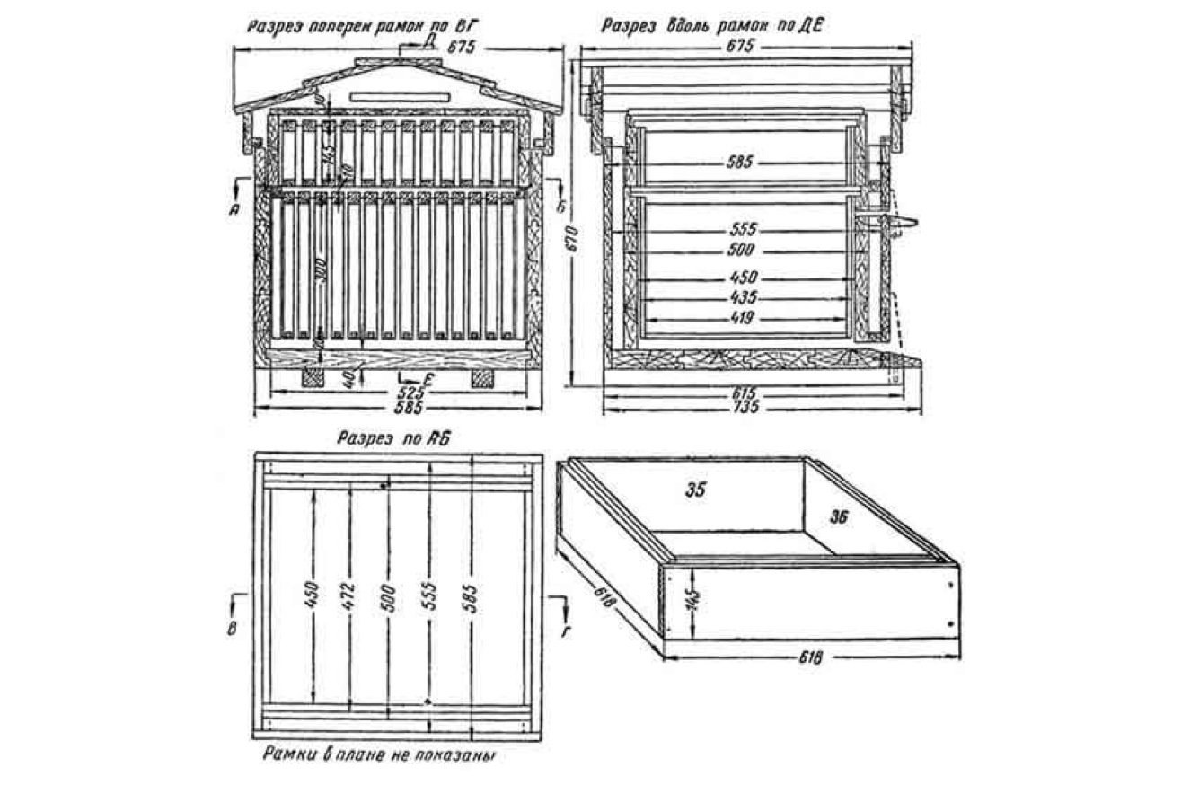 полки для пчел своими руками