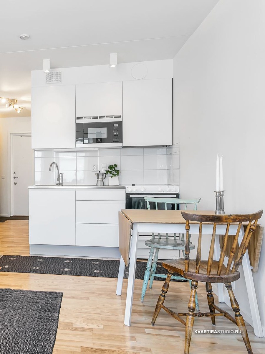 Квартира студия бюджетная