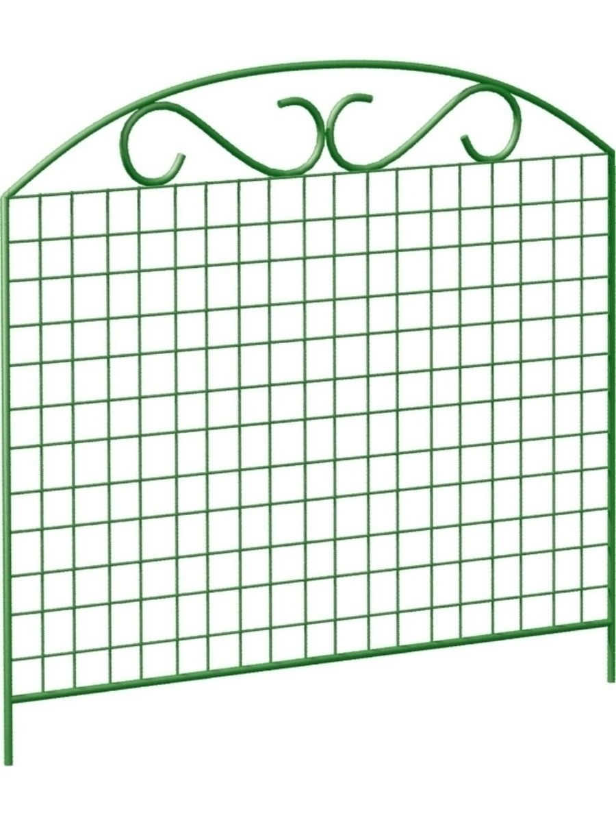 Ограждение садовое «сетка» 1 секция (р-р 1,0х0,9м)