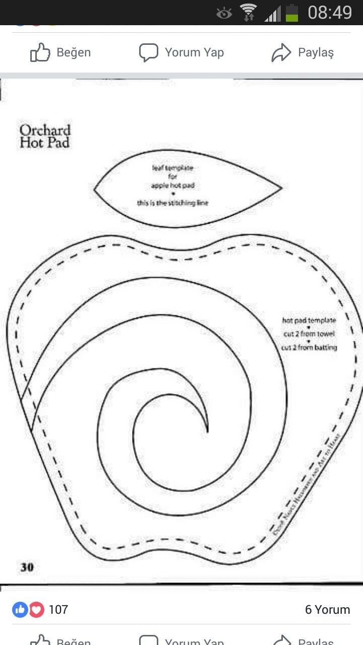 Прихватки схемы шитье