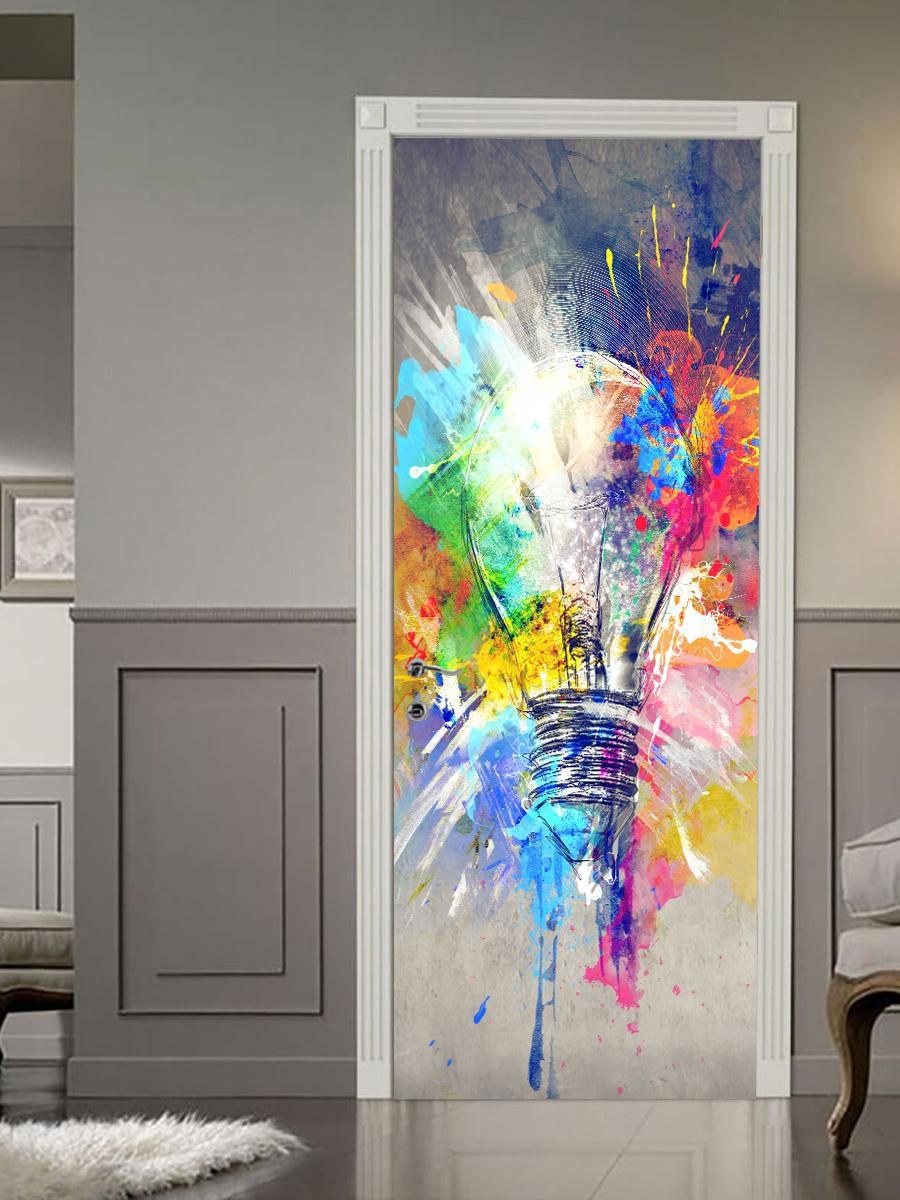 Декор старых межкомнатных дверей