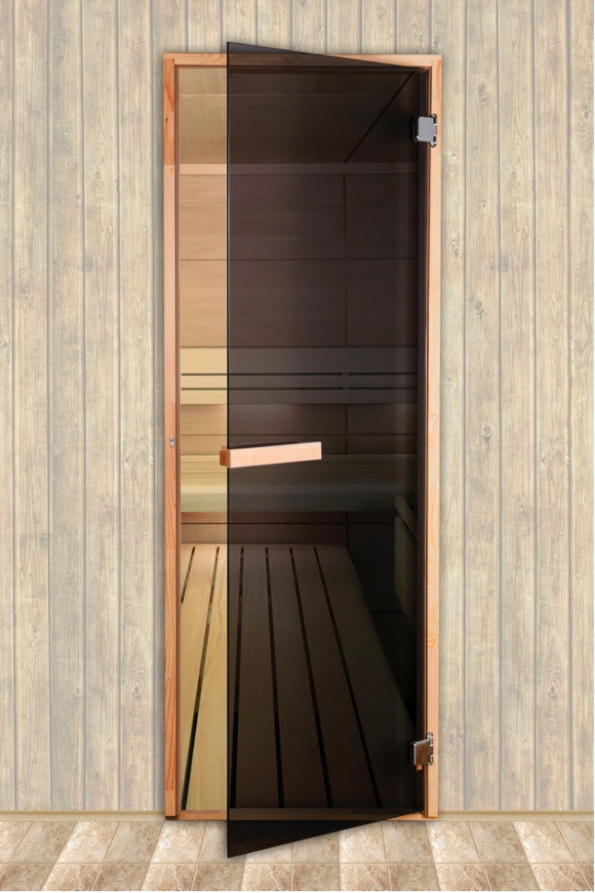 Дверь для хамама стеклянная