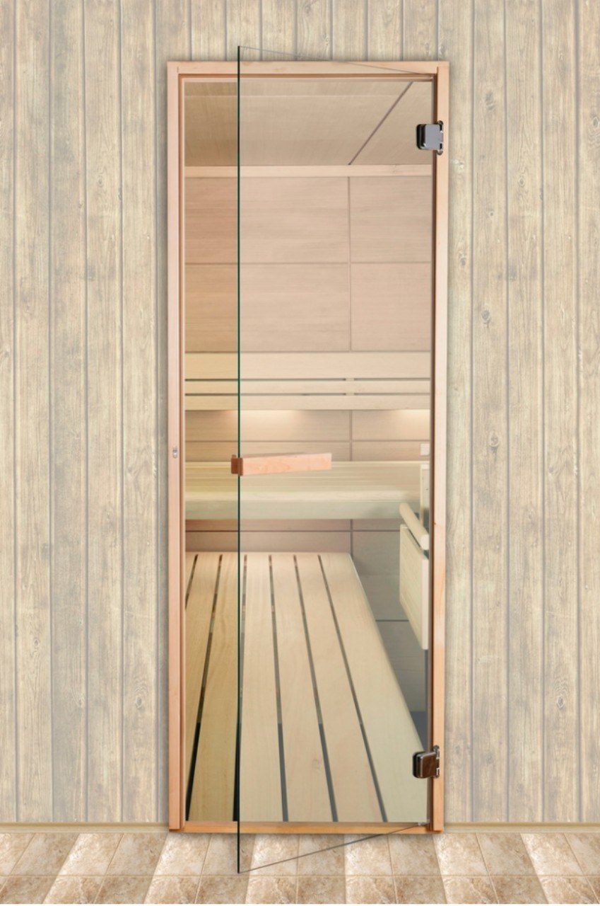 Двери для сауны стеклянные 60х180 Door Woods