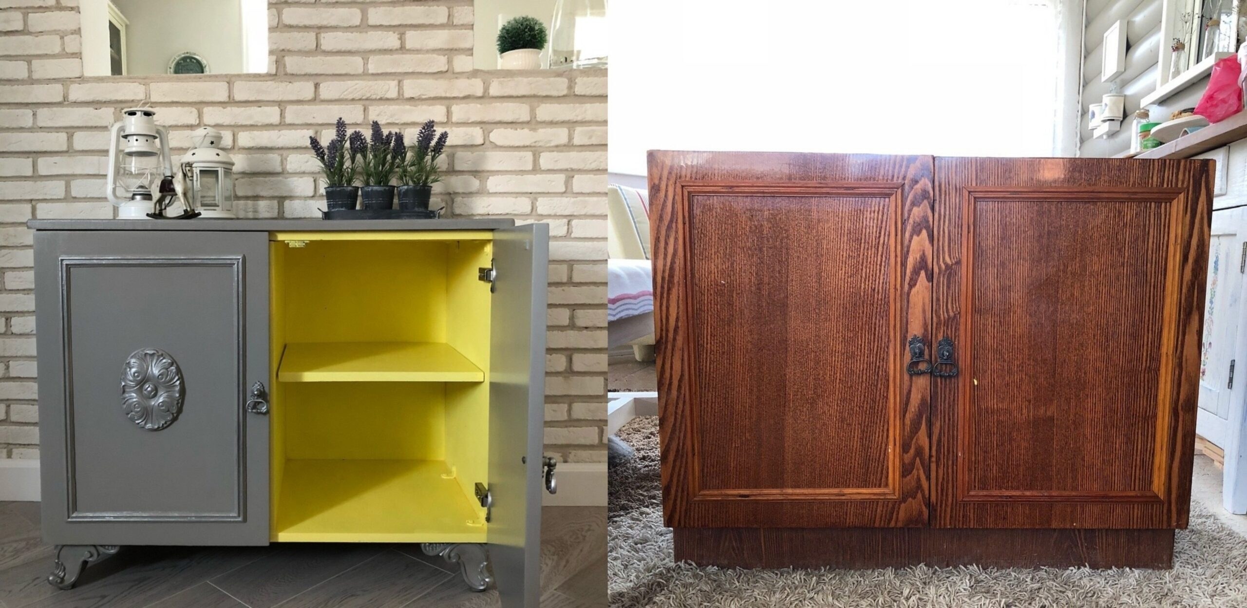 обновить покрасить старую мебель