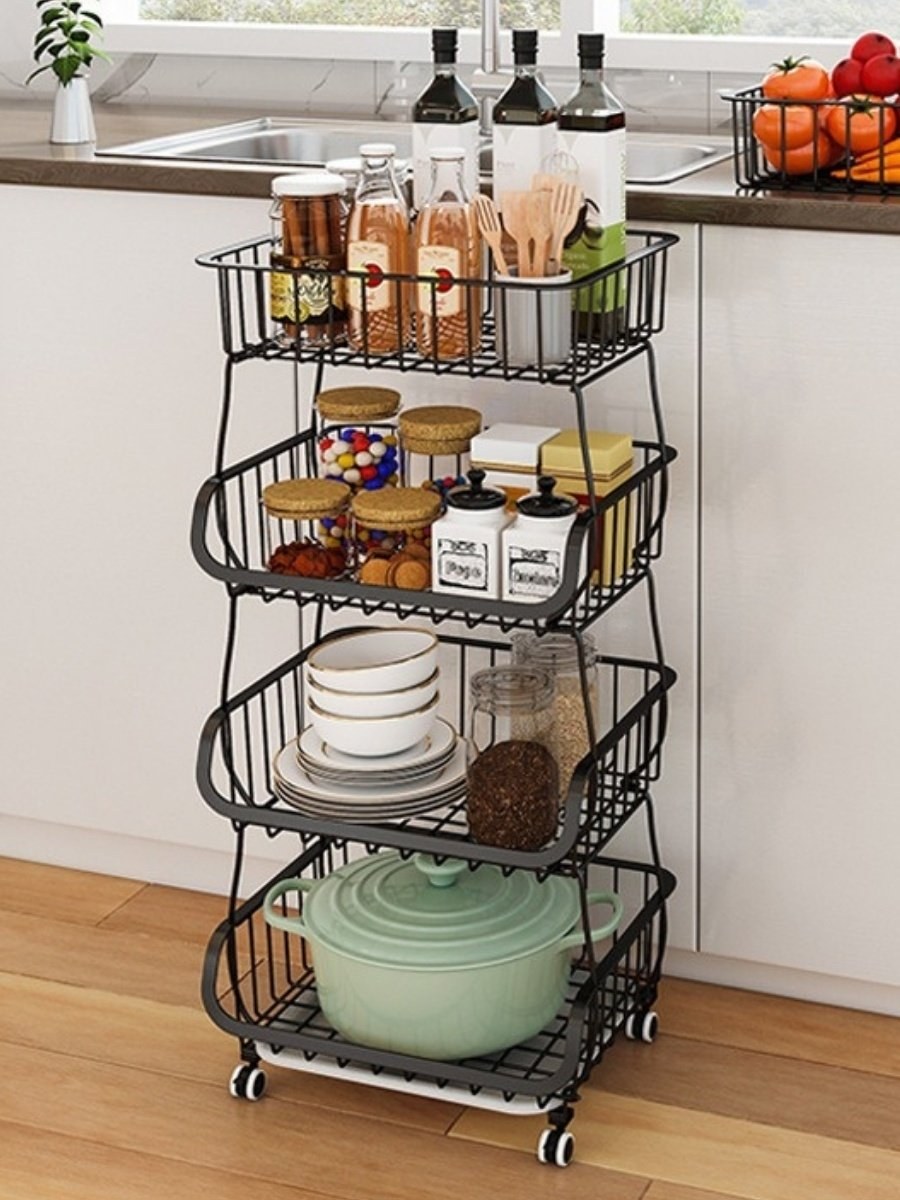 Органайзер выдвижной напольный Kitchen Organizer