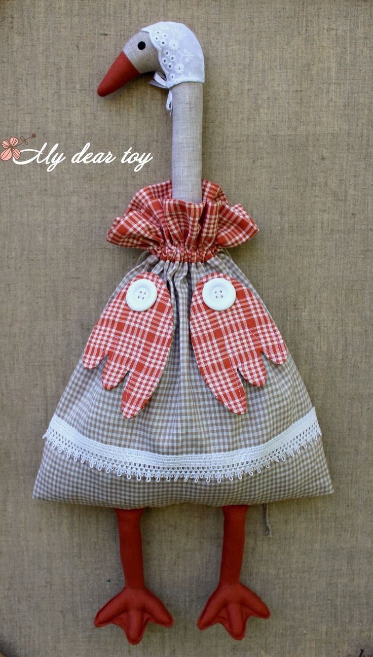 Пасхальный Гусь Тильда