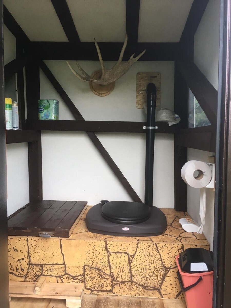 Туалет в Тини хаусе