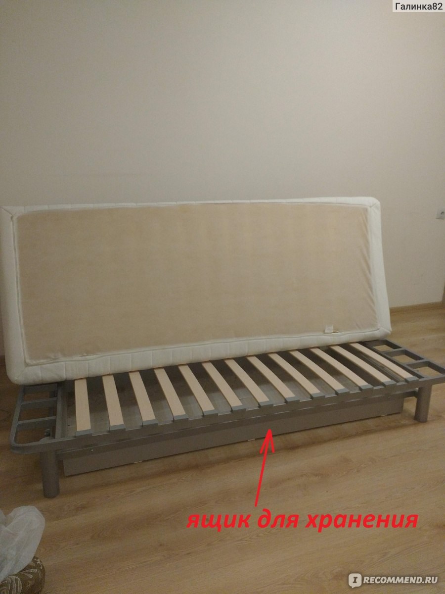 Диван икеа БЕДИНГЕ синий