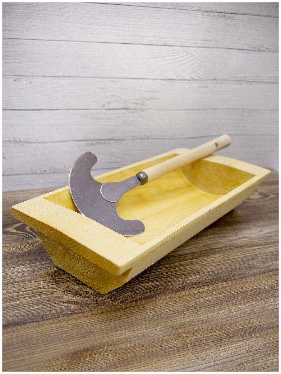 Деревянная чаша для замешивания