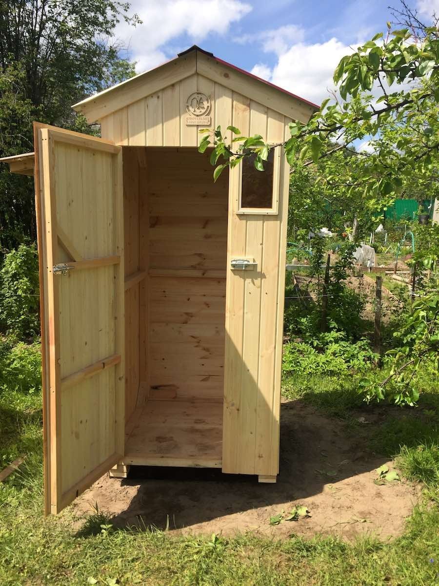 Уличный туалет для дачи