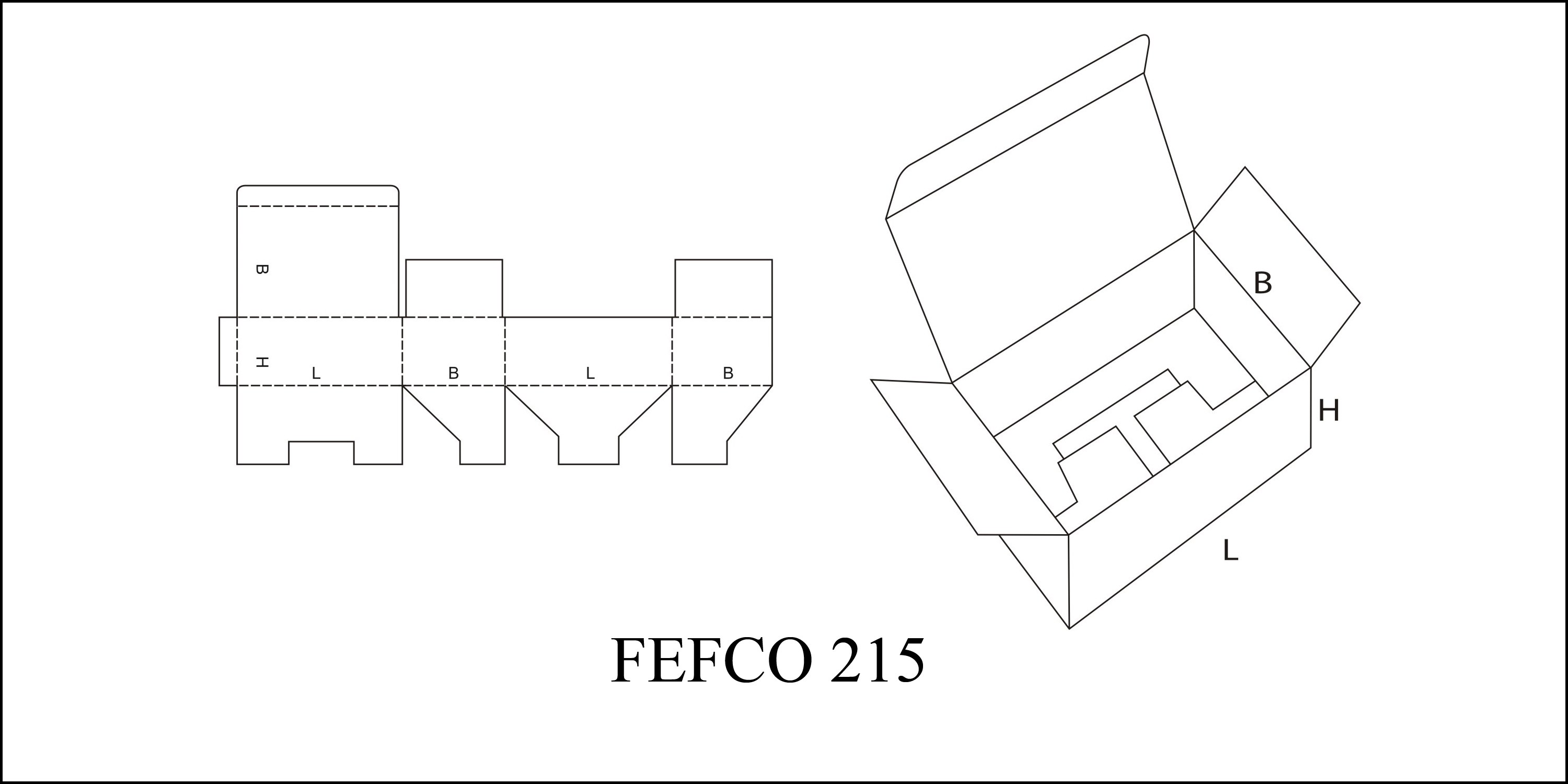 Fefco 0215 чертеж