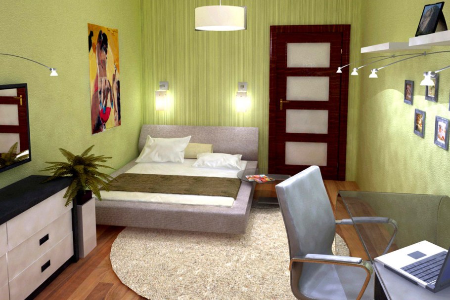 Планировка спальни 11м2 прямоугольная