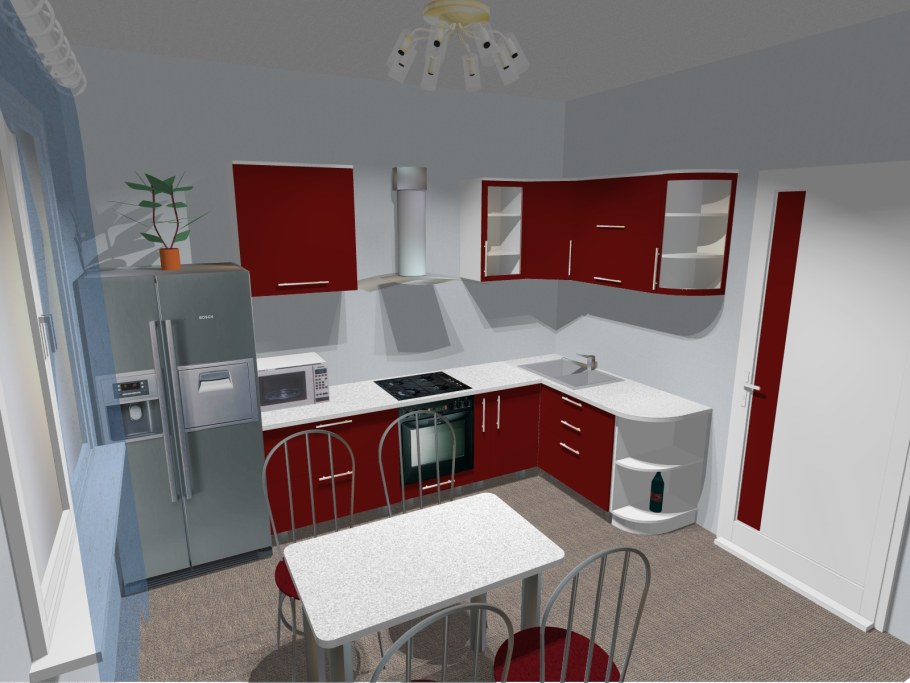 Чертим кухню сами
