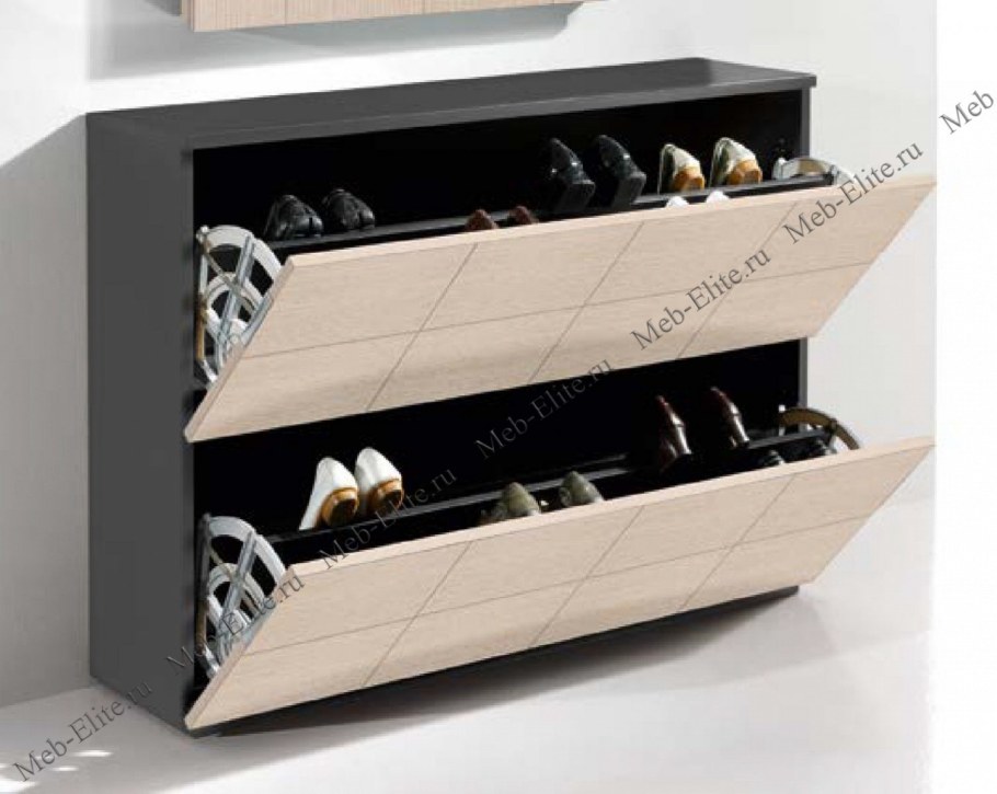 Обувница красная в прихожую