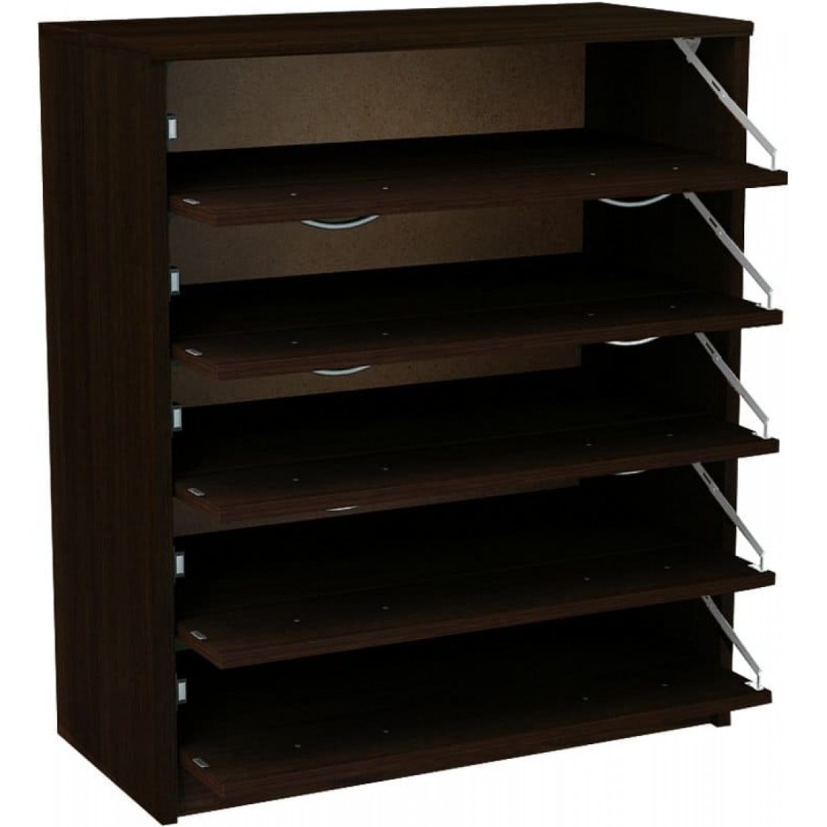 Тумба "ТТ-5" для обуви венге тёмный