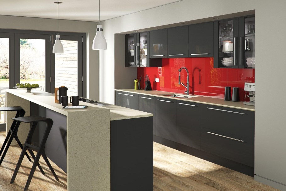 Кухня Герда антрацит