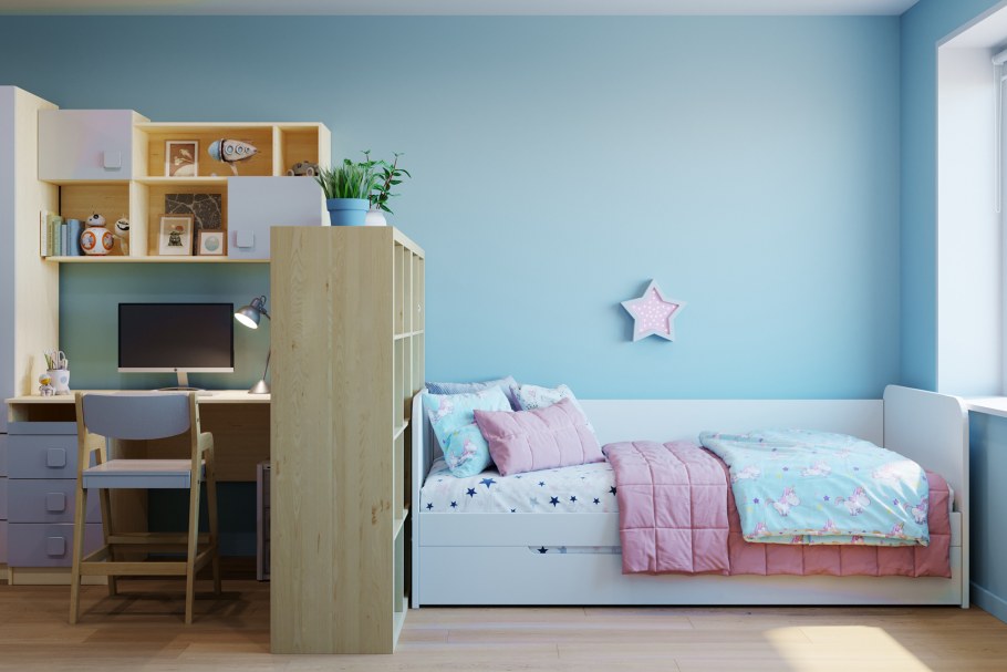 Детская мебель для двоих разнополых детей