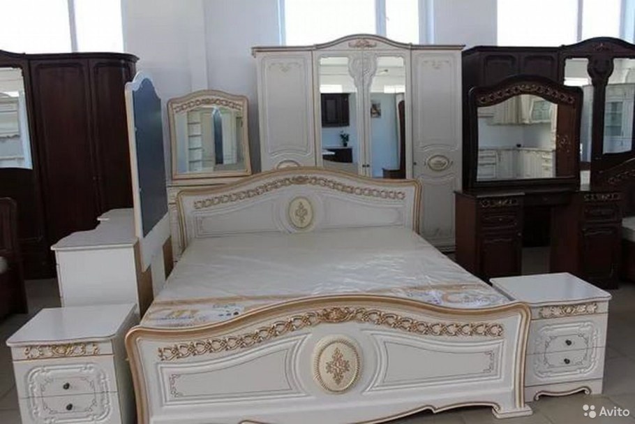 Спальня Венеция жемчуг модульная