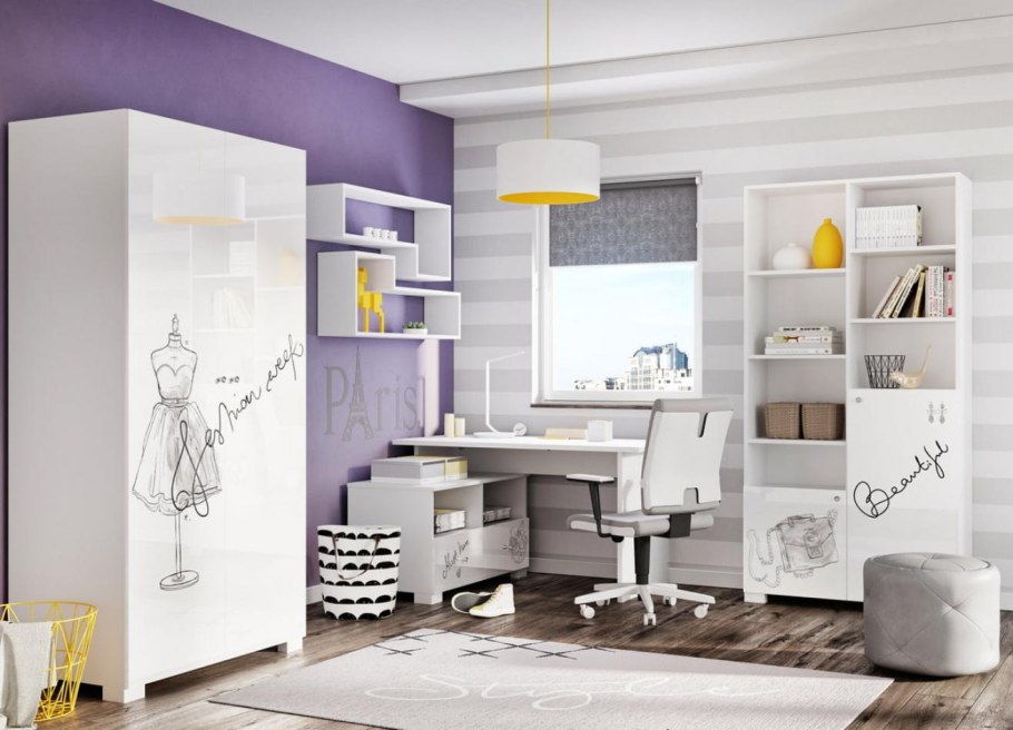 Детская мебель Ассоль белая