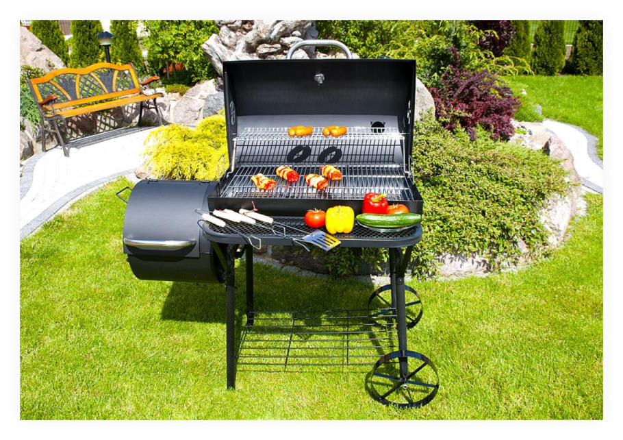 Гриль мангал барбекю на дровах и углях для дома и дачи модель Grill 102