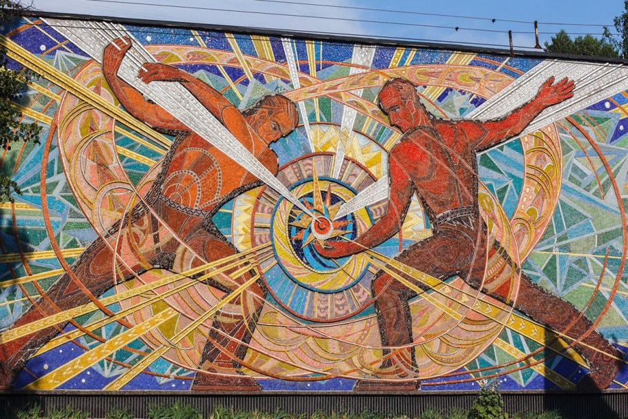 Монументальная живопись мозаика СССР