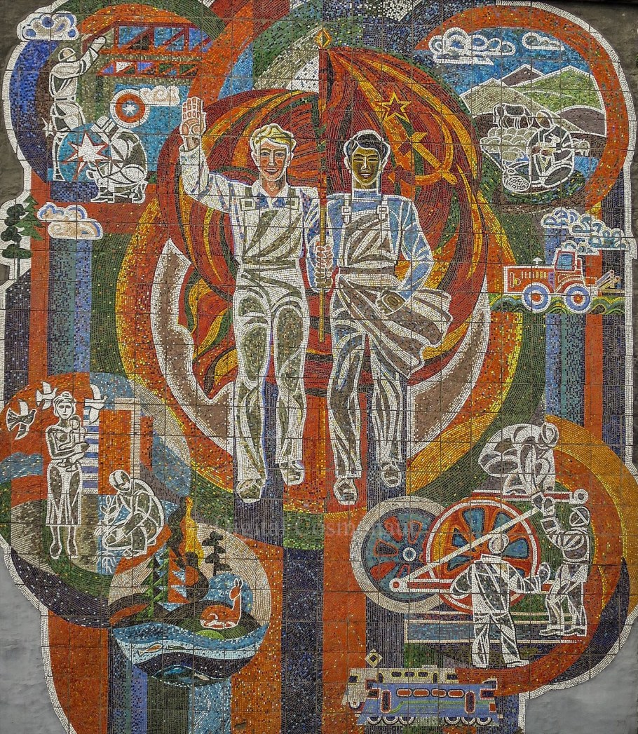 Монументально-декоративное искусство сграффито