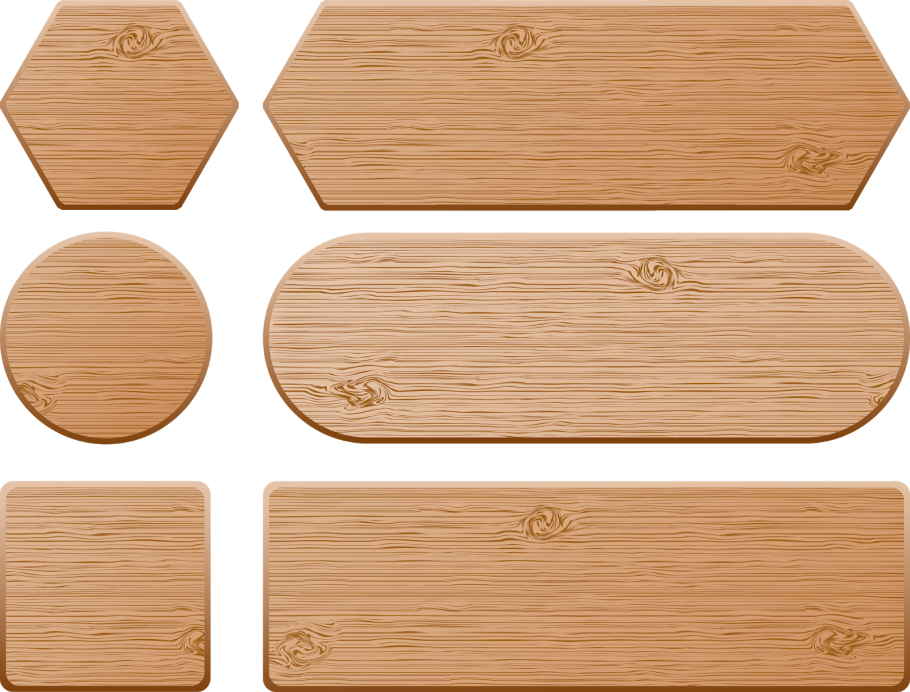 Деревянная табличка