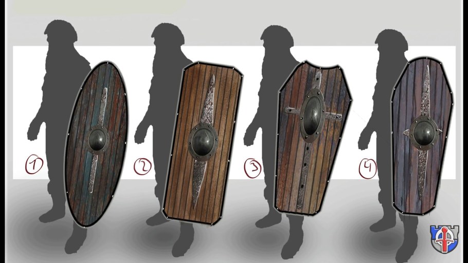 Ростовой каплевидный щит