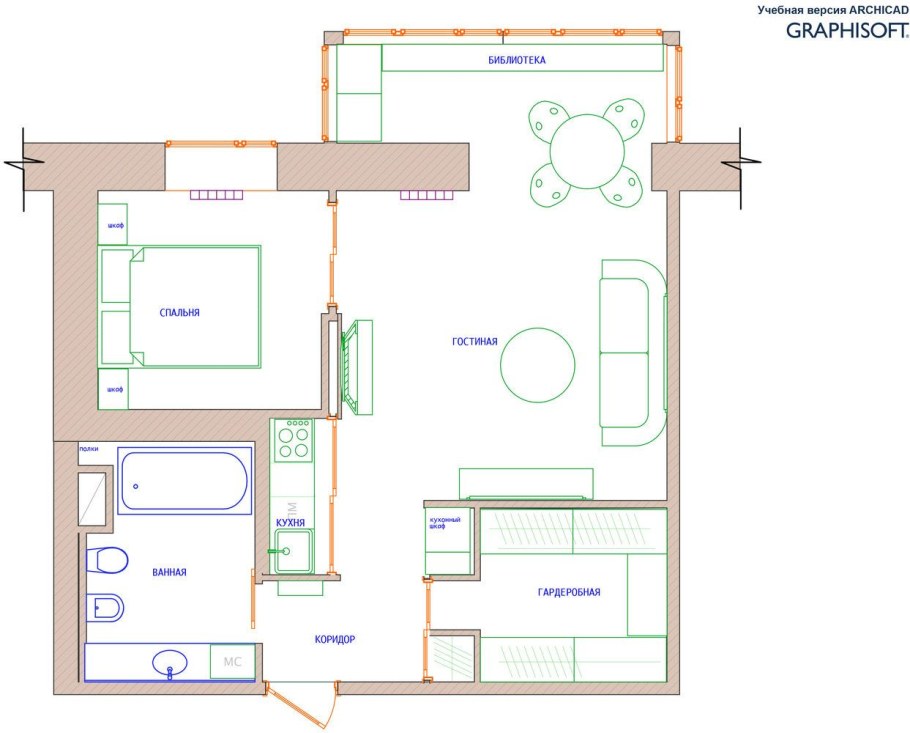 Интерьер гостиной планировка