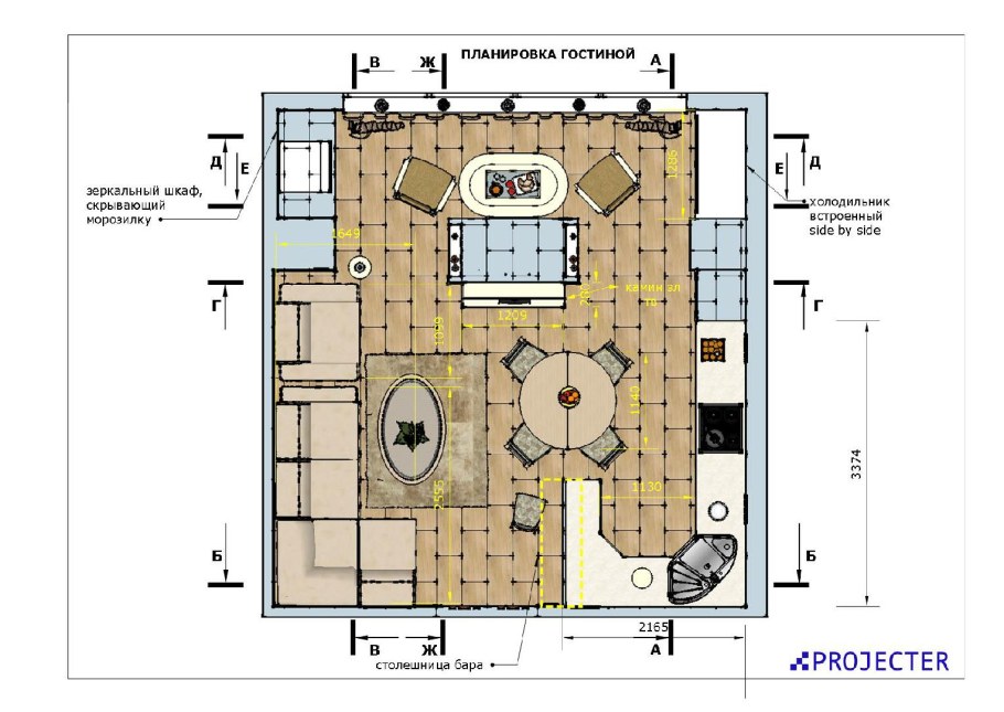 Планировка квартиры эскиз